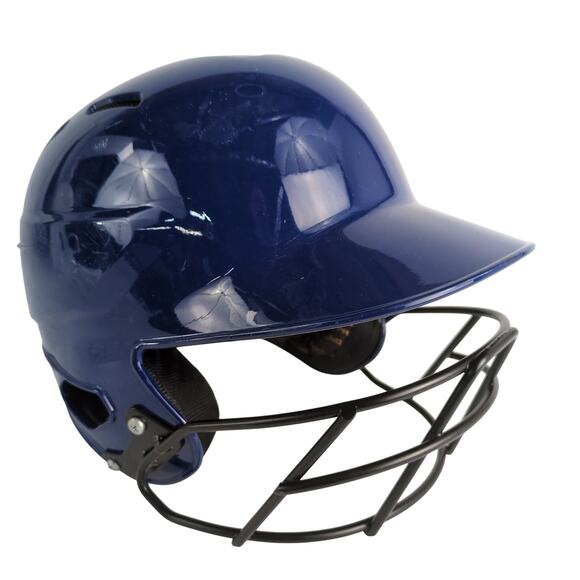 Rawlings Blue Baseball Batting Helmet Face Guard Cage 7-1/8 Field Equipment MLB - Picture 2 of 13